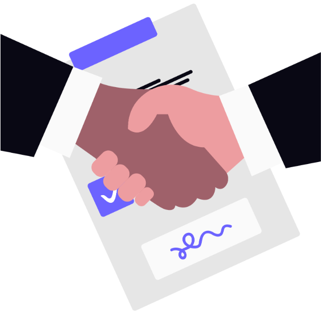 商談成立イメージ