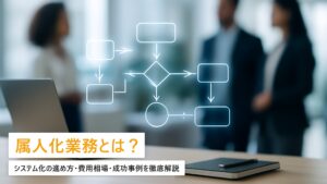 属人化業務をシステム化する完全ガイド｜費用相場・進め方・成功事例【中小企業向け2026年版】