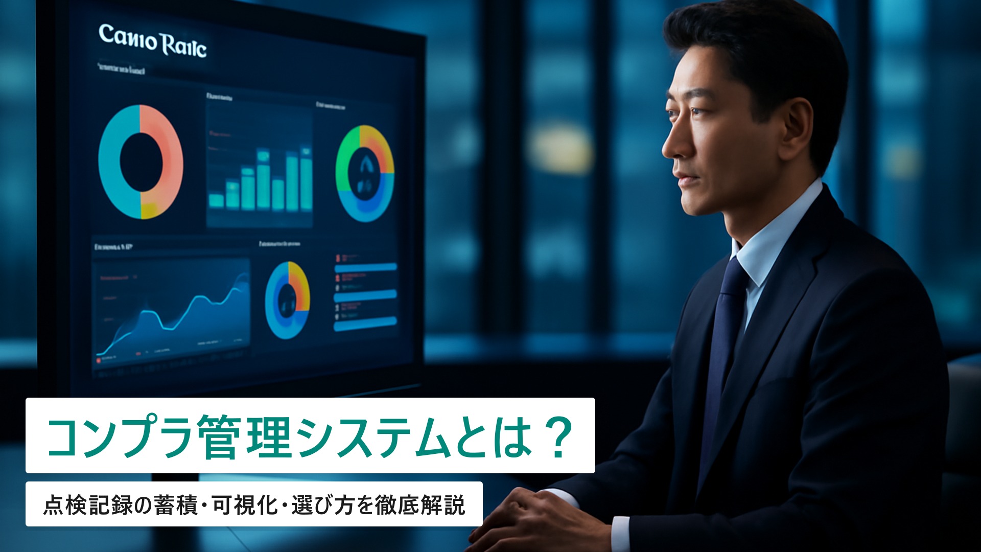 コンプライアンス管理システムの費用相場|点検記録の蓄積・可視化・選び方【2026年版】