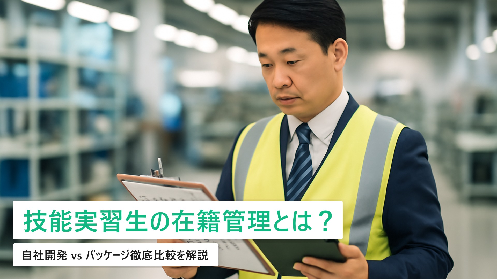 技能実習生・特定技能の在籍管理システム｜自社開発 vs パッケージ徹底比較【費用相場2026年版】