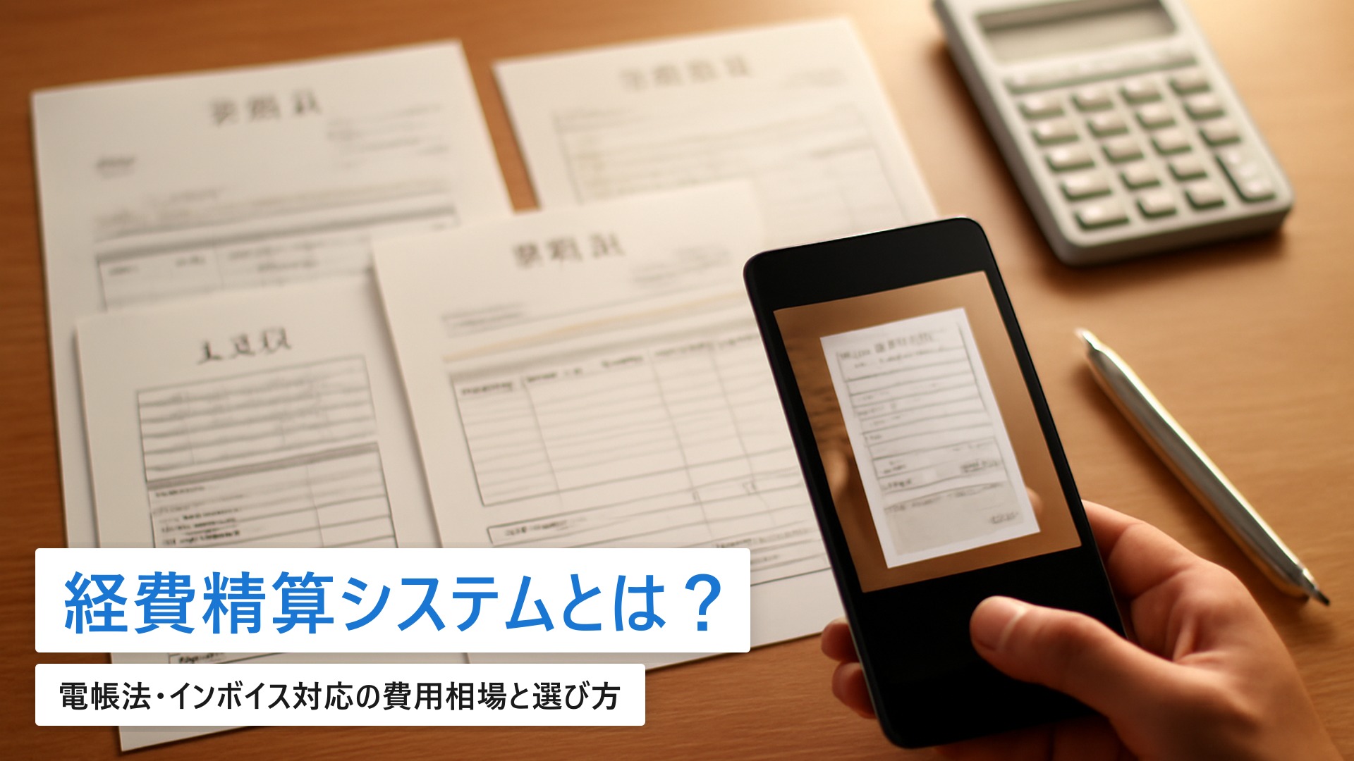 経費精算システムの選び方|電帳法・インボイス対応の費用相場【中小企業向け2026年最新】