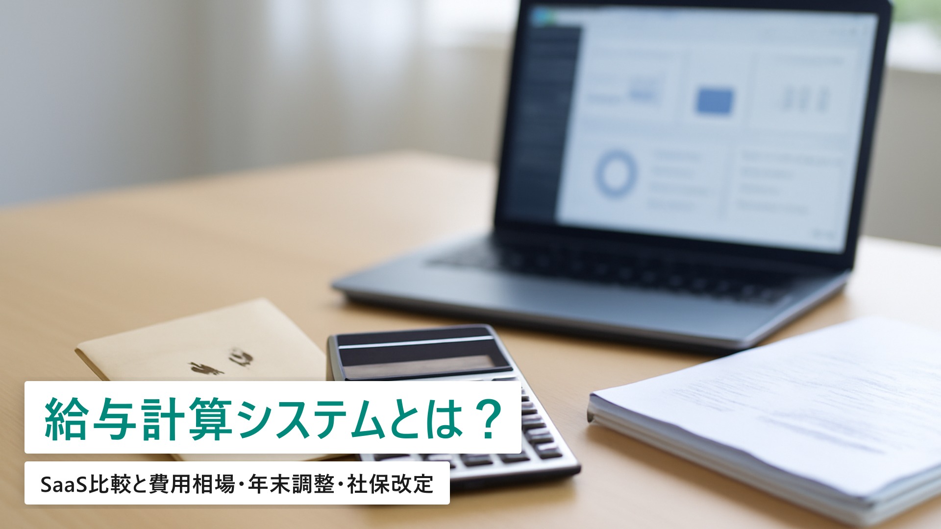 給与計算システムの選び方|SaaS比較と費用相場【中小企業向け2026年最新】