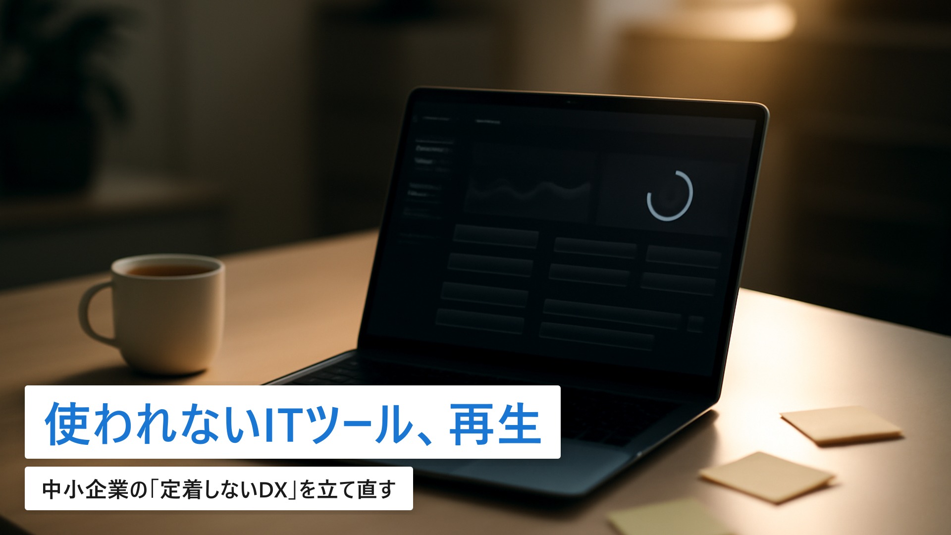ITツールを入れたのに現場で使われない理由と再生方法｜中小企業の「定着しないDX」を立て直す