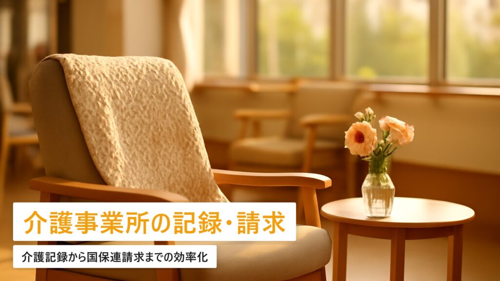 介護事業所の記録・請求システム｜介護記録から国保連請求までの効率化【2026年最新】